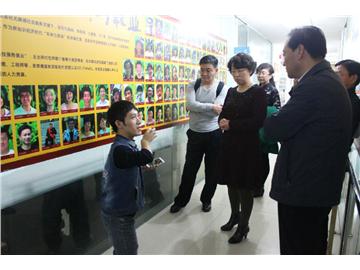 甘肃白银市残联考察百城万人项目