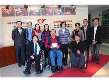 港社会服务联会方敏生总裁一行到访