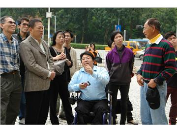 南中国社会企业交流团至残友访问